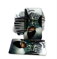 Стикер со смолой (на клейкой основе) "Лодка"