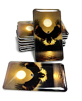 Стикер со смолой (на клейкой основе) "Орел"