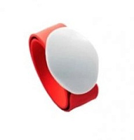 Браслет скручивающийся, красный