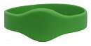 Браслет силиконовый, зеленый