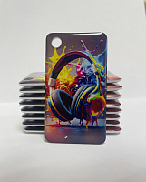 Брелок со смолой "Наушники"